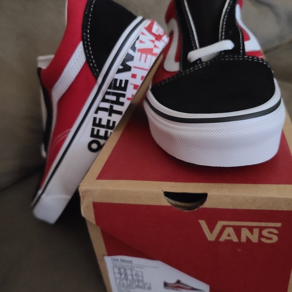Vans Shoes - Old Skool (OTW black/red) Van's